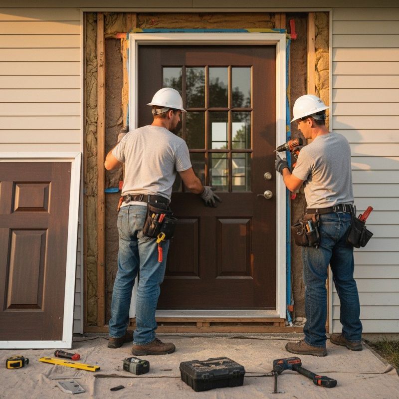 Front Door Jamb Installation