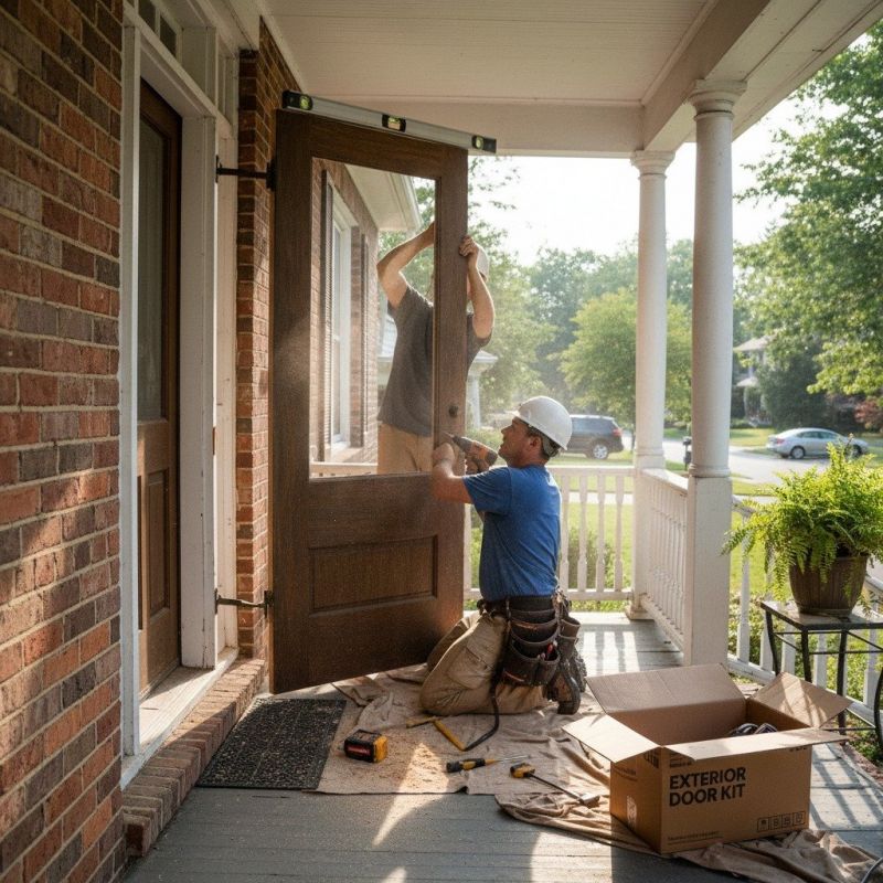 Front Door Jamb Installation